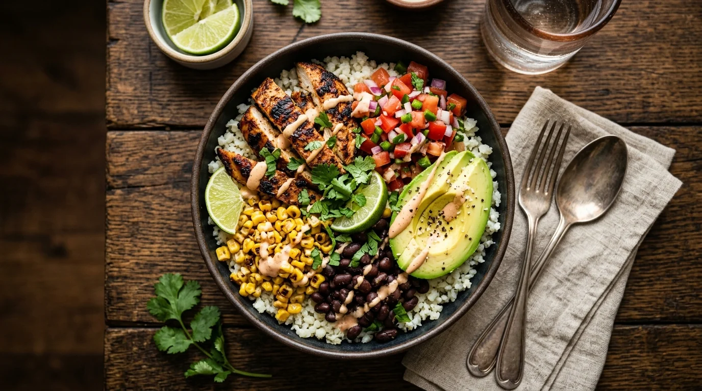 Low Carb Burrito Bowl